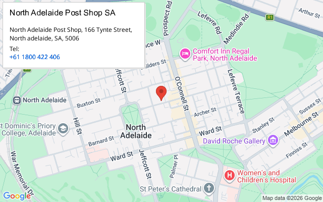 North Adelaide Post Shop SA