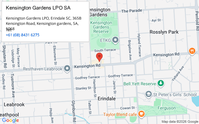 Kensington Gardens LPO SA