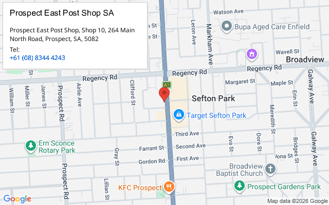 Prospect East Post Shop SA
