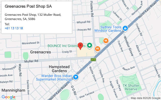Greenacres Post Shop SA