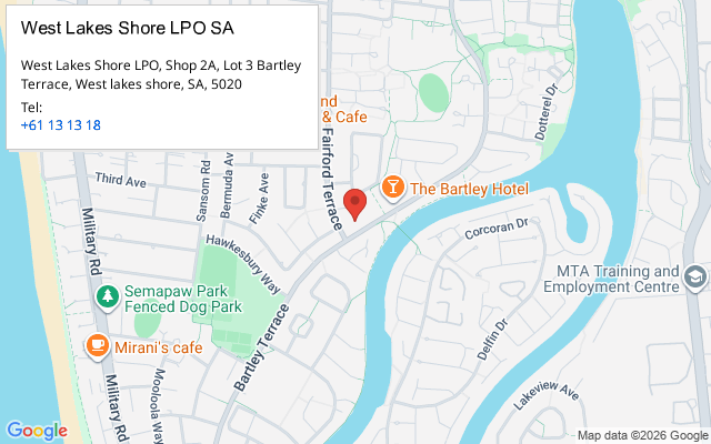 West Lakes Shore LPO SA