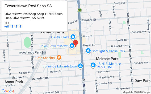 Edwardstown Post Shop SA