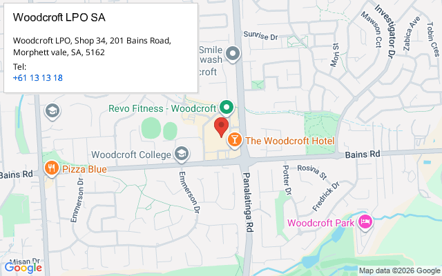Woodcroft LPO SA