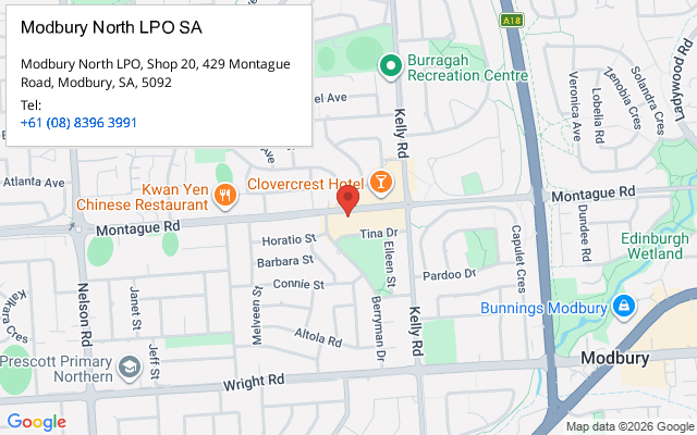 Modbury North LPO SA