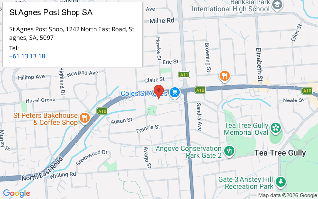 St Agnes Post Shop SA