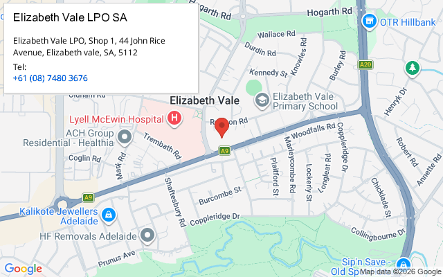 Elizabeth Vale LPO SA