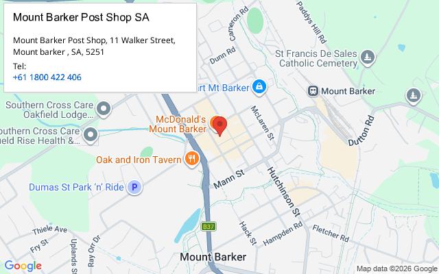 Mount Barker Post Shop SA