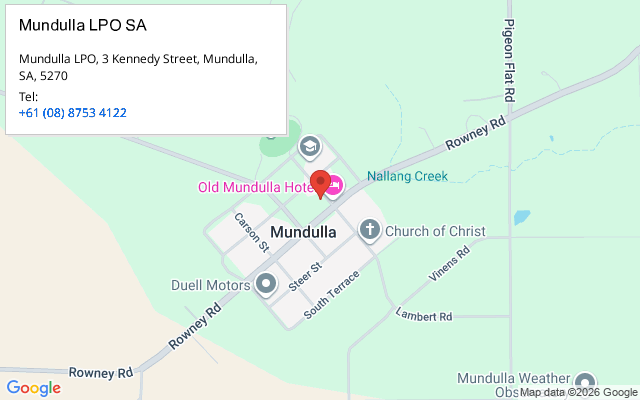 Mundulla LPO SA