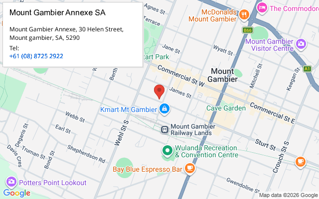 Mount Gambier Annexe SA