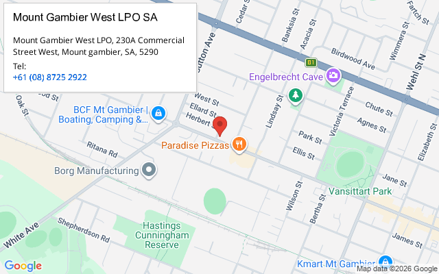 Mount Gambier West LPO SA