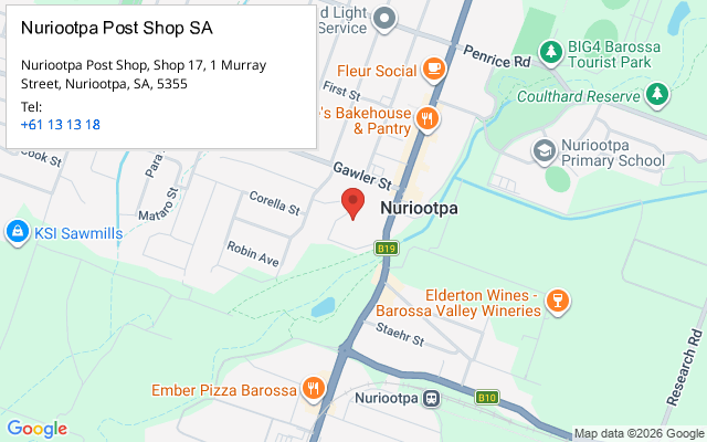 Nuriootpa Post Shop SA