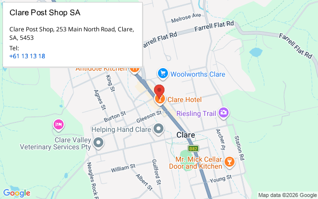 Clare Post Shop SA