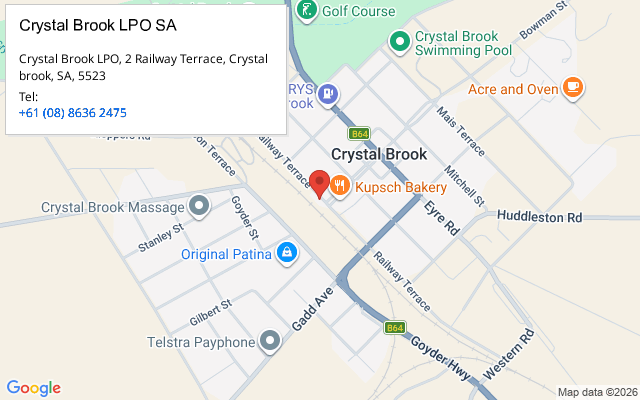Crystal Brook LPO SA