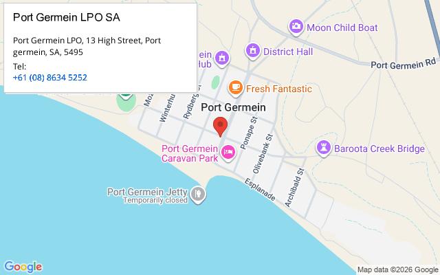 Port Germein LPO SA