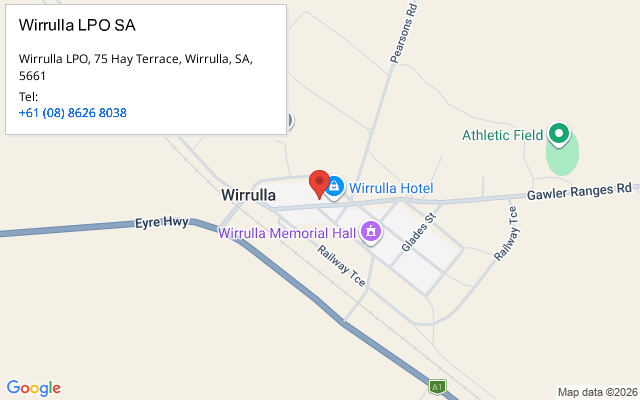 Wirrulla LPO SA