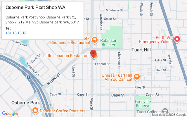 Osborne Park Post Shop WA