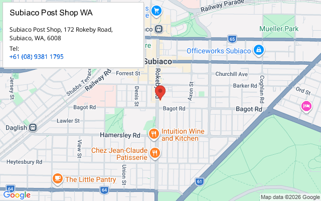 Subiaco Post Shop WA