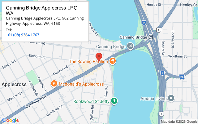 Canning Bridge Applecross LPO WA