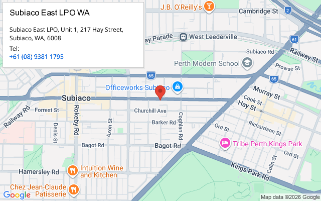 Subiaco East LPO WA