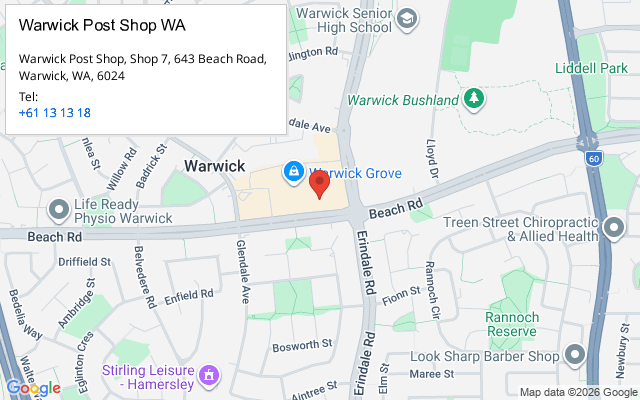 Warwick Post Shop WA