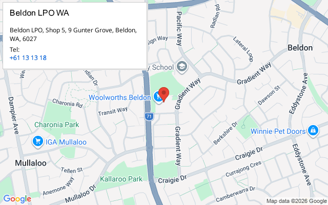 Beldon LPO WA