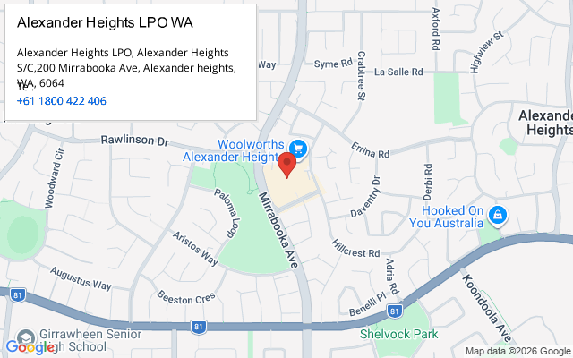 Alexander Heights LPO WA