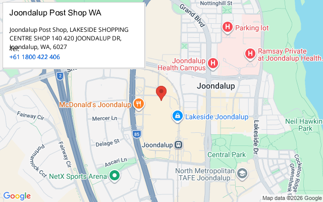 Joondalup Post Shop WA