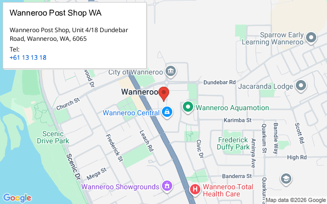 Wanneroo Post Shop WA