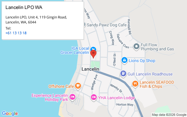 Lancelin LPO WA