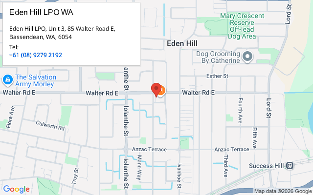 Eden Hill LPO WA