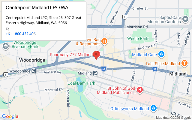 Centrepoint Midland LPO WA