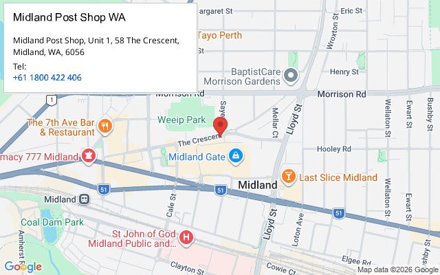 Midland Post Shop WA