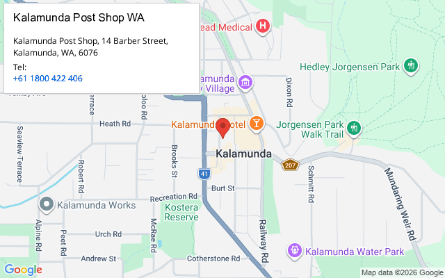 Kalamunda Post Shop WA