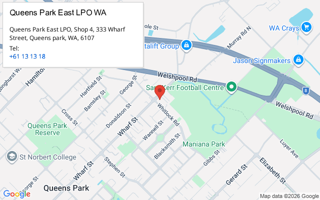 Queens Park East LPO WA