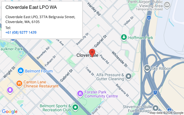 Cloverdale East LPO WA