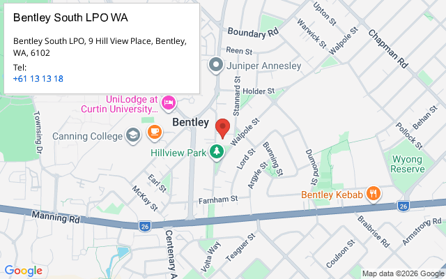 Bentley South LPO WA