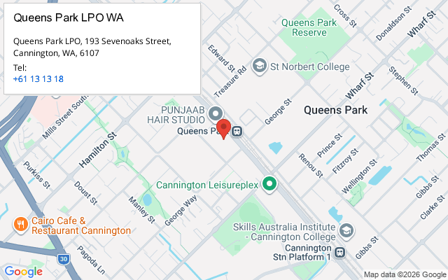 Queens Park LPO WA