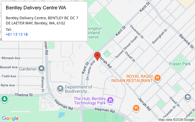 Bentley Delivery Centre WA