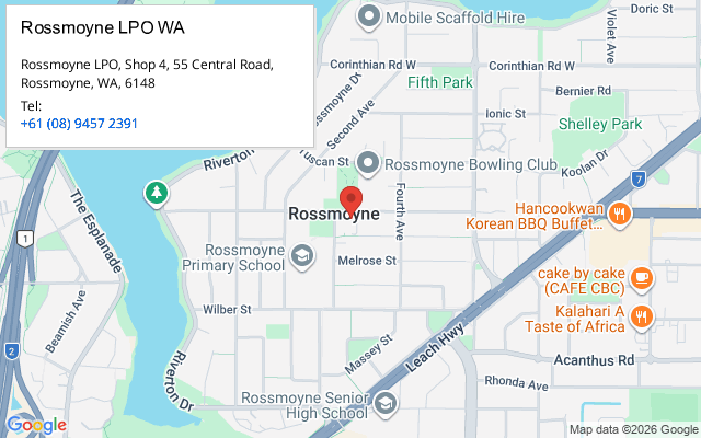 Rossmoyne LPO WA