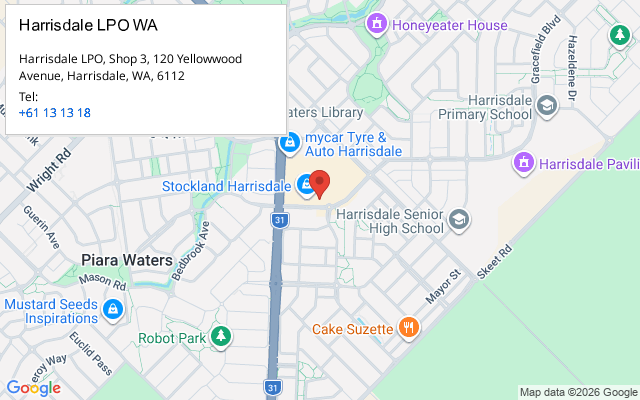 Harrisdale LPO WA