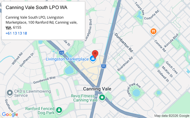 Canning Vale South LPO WA