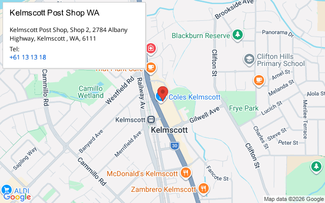 Kelmscott Post Shop WA