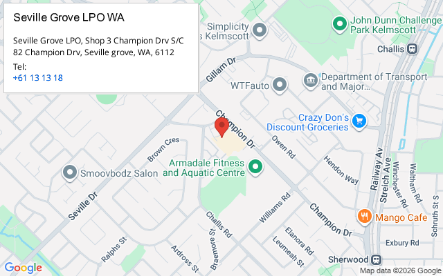 Seville Grove LPO WA
