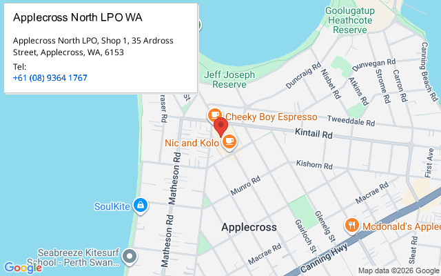 Applecross North LPO WA