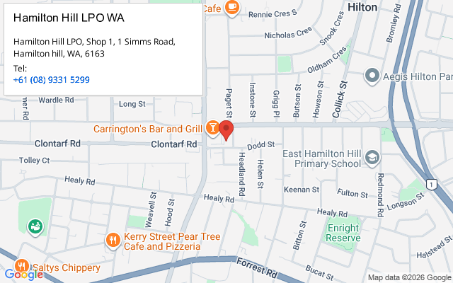Hamilton Hill LPO WA