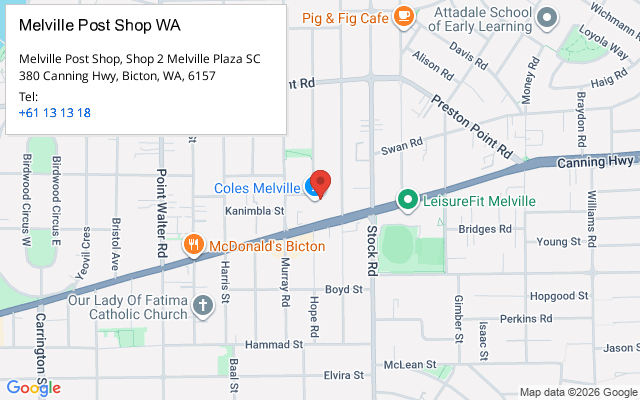 Melville Post Shop WA