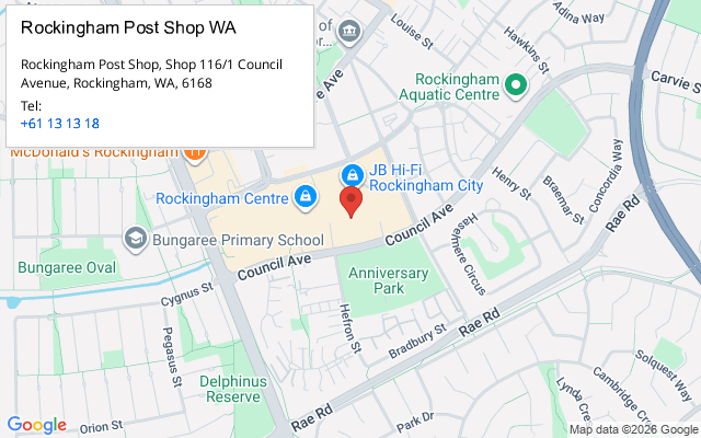 Rockingham Post Shop WA