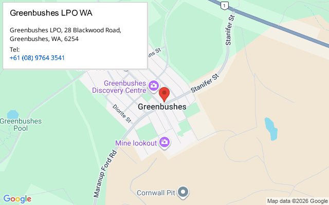 Greenbushes LPO WA