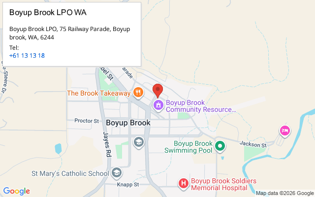Boyup Brook LPO WA