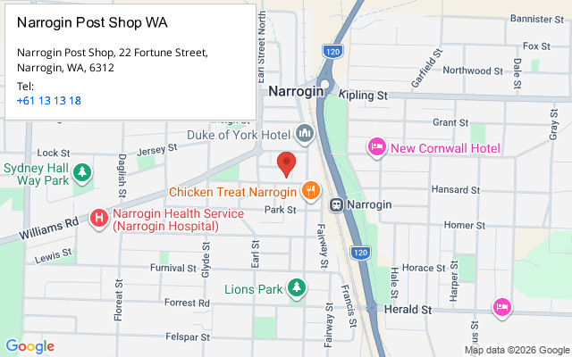 Narrogin Post Shop WA